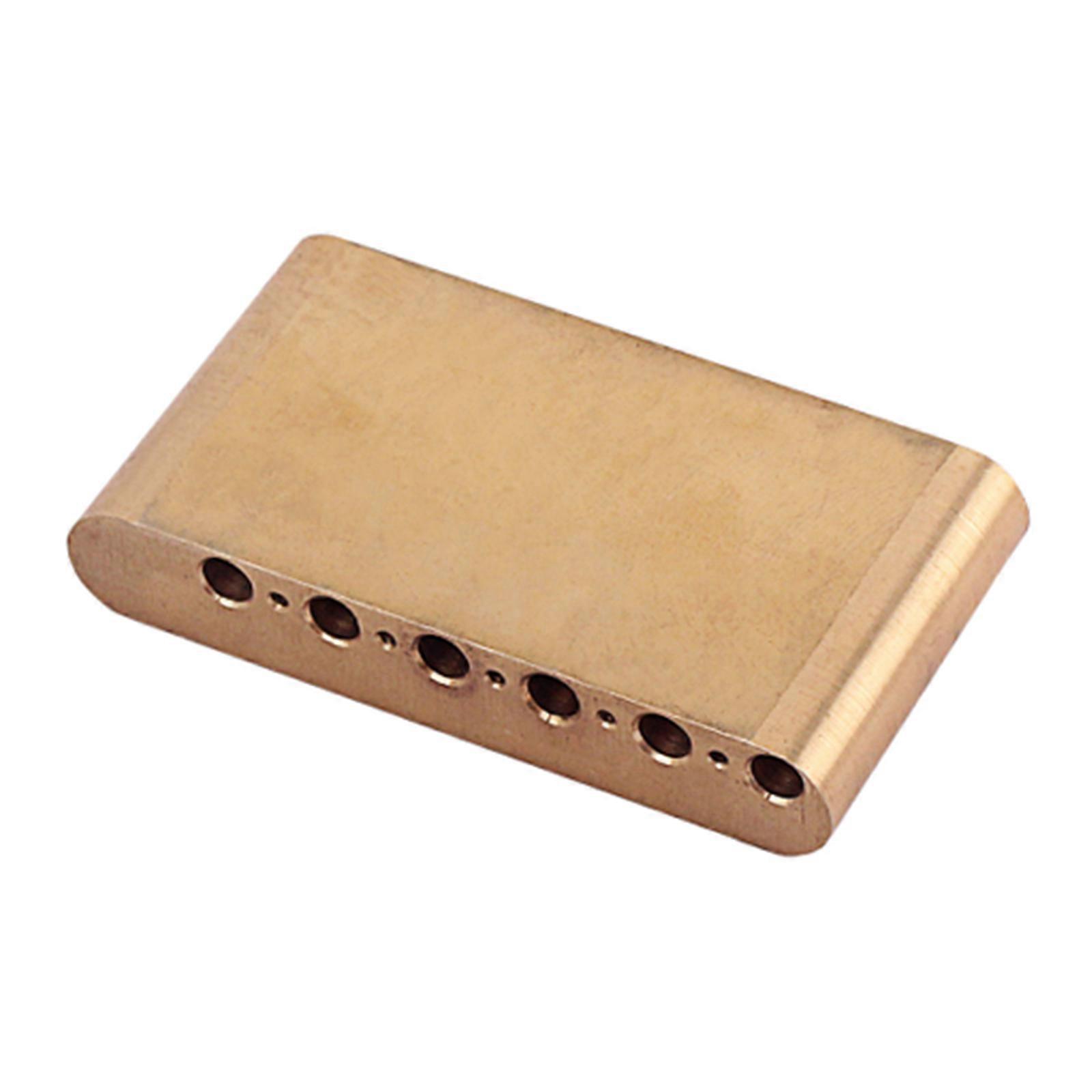 1 Stück Messing Tremolo Block, Single Rock System 74mm Gitarrenzubehör Geeignet für /SQ Guitar Tremolo Brücke