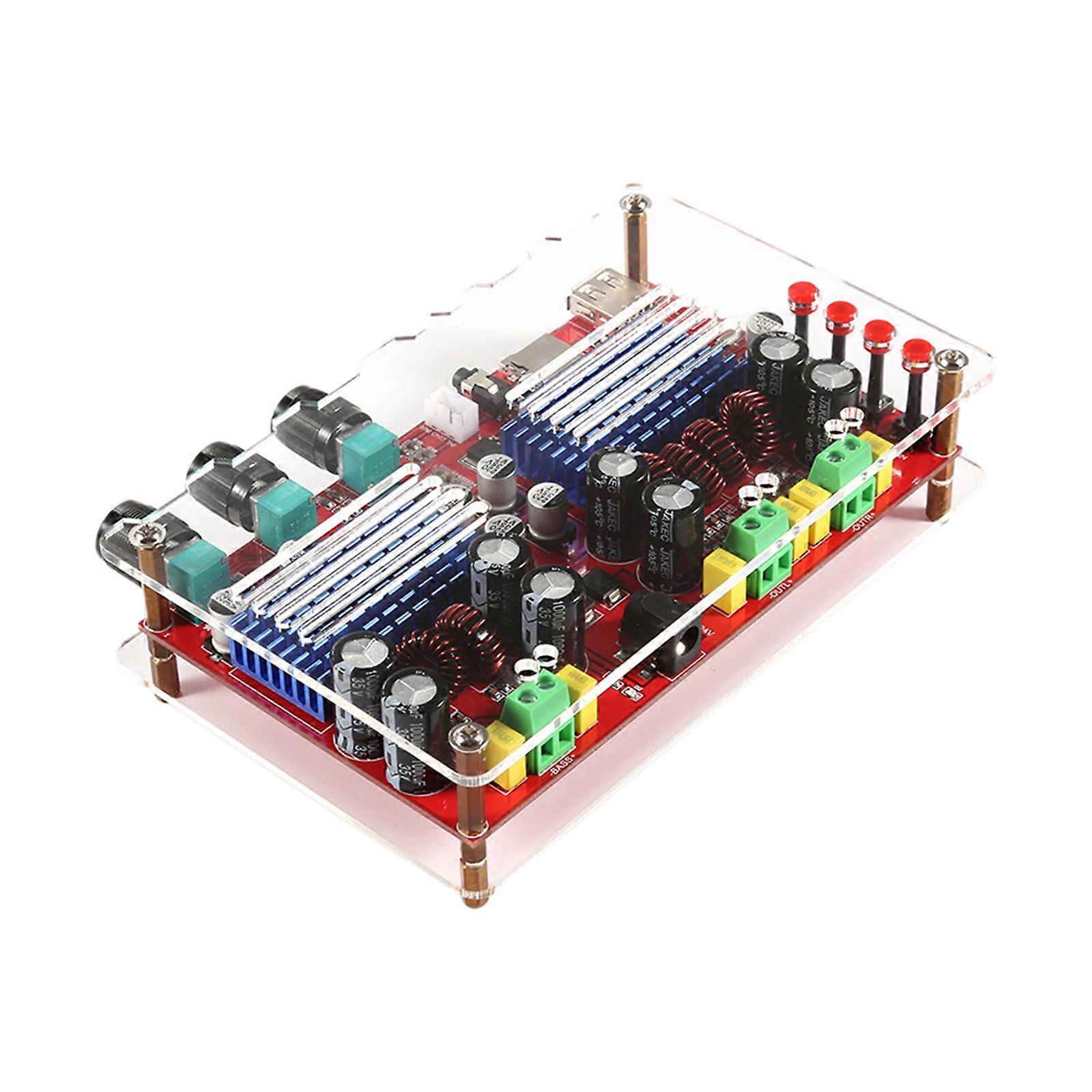 TPA3116D2 Amplifiers Board DC12V 24V Double Channel Digital Amplifiers Wireless 2.1 Amplifiers