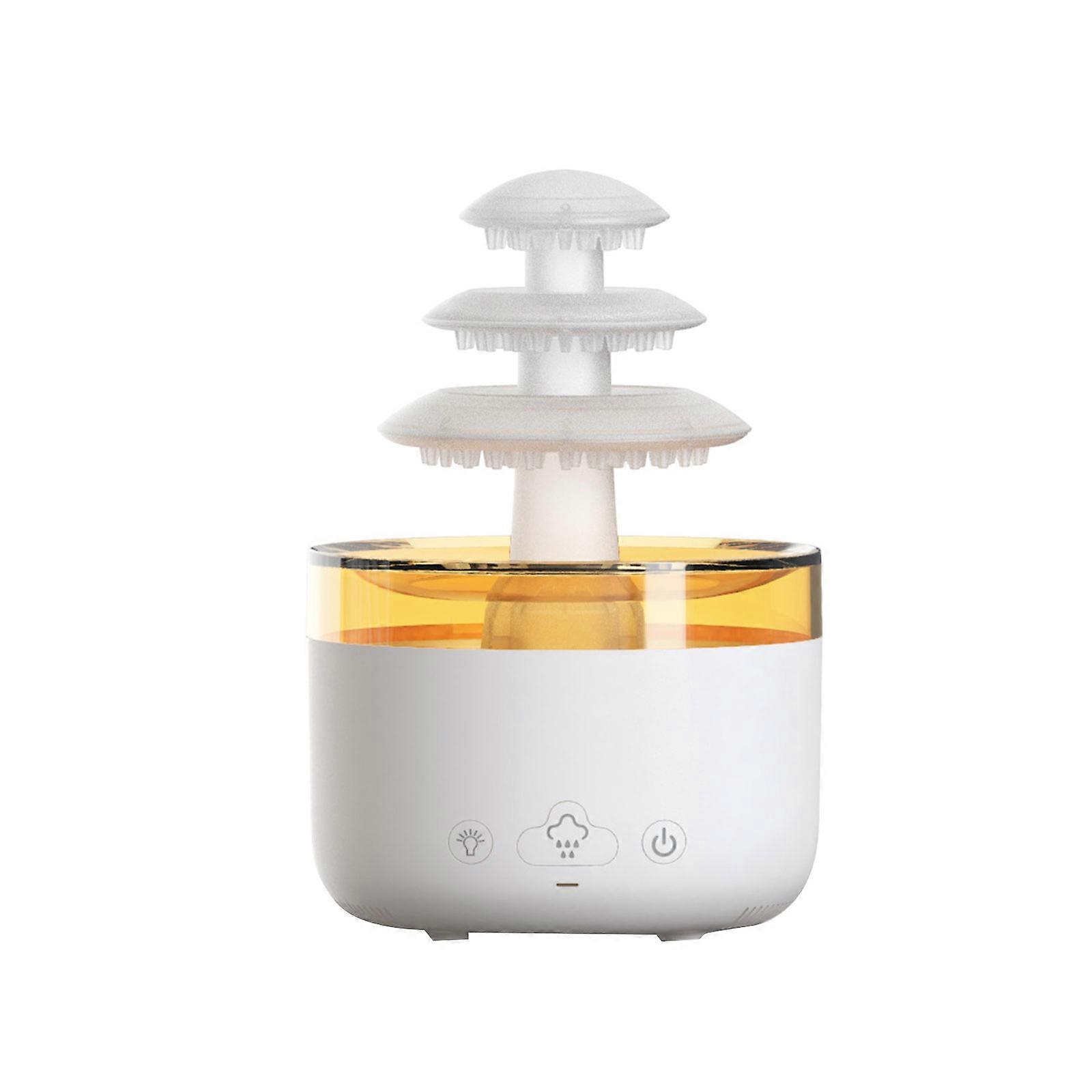 Cloud Rain Humidifier Portable Refreshing Mist Diffuser Suitable for Home Office Bedroom Travel Use Relaxing Atmosphere