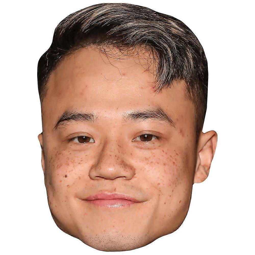 Ricky He (Smile) Big Head. Larger than life mask.