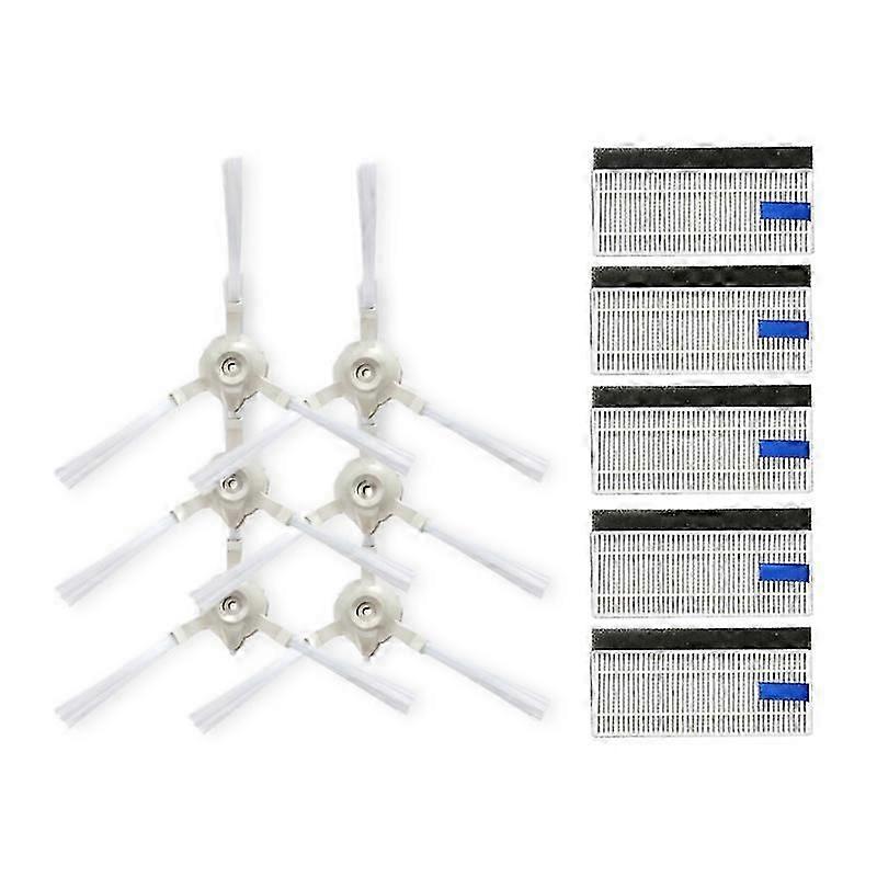 Roller Brush Side Brush Hepa Filter For Tefal Rowenta X-plorer Serie 75 Rg7687 Rr7687wh Robotic Vacuum Cleaner Spare Accessories