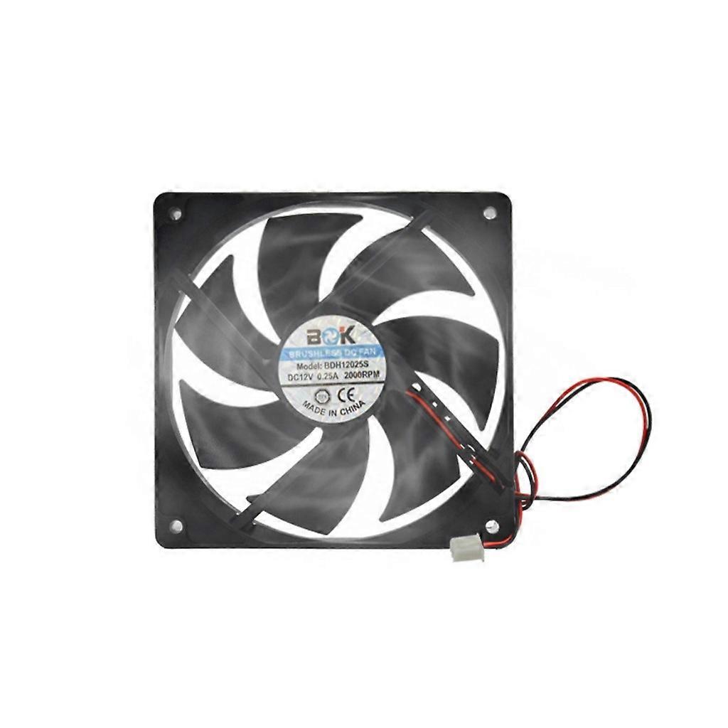 Incubator Ventilation Fan 2-Pin 2000 RPM DC Fan Hatcher Thermostatic Control Device DC12V for Poultry Hatching Breed Multicolor