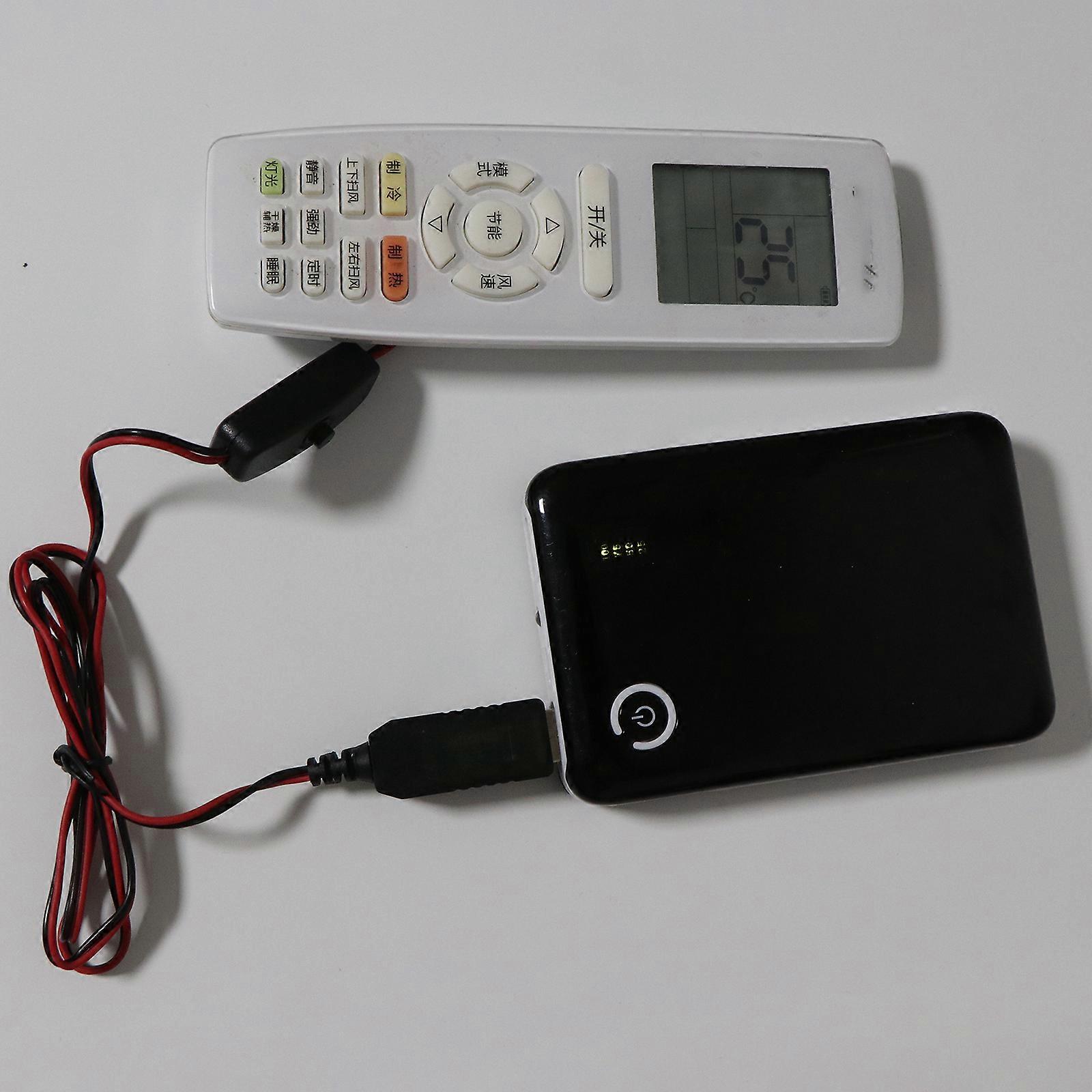 3V AA Dummy Battery USB Power Supply Cable with Switch Replace 2 AA Batteries