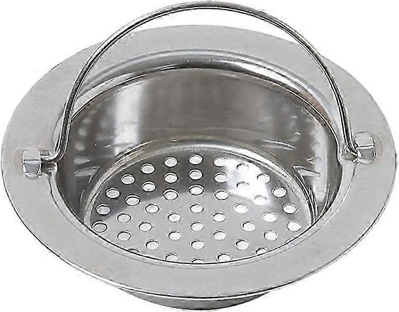 Rustfritt stål dusjavløpsdeksel hårfanger filterplugg 11cm for badekar