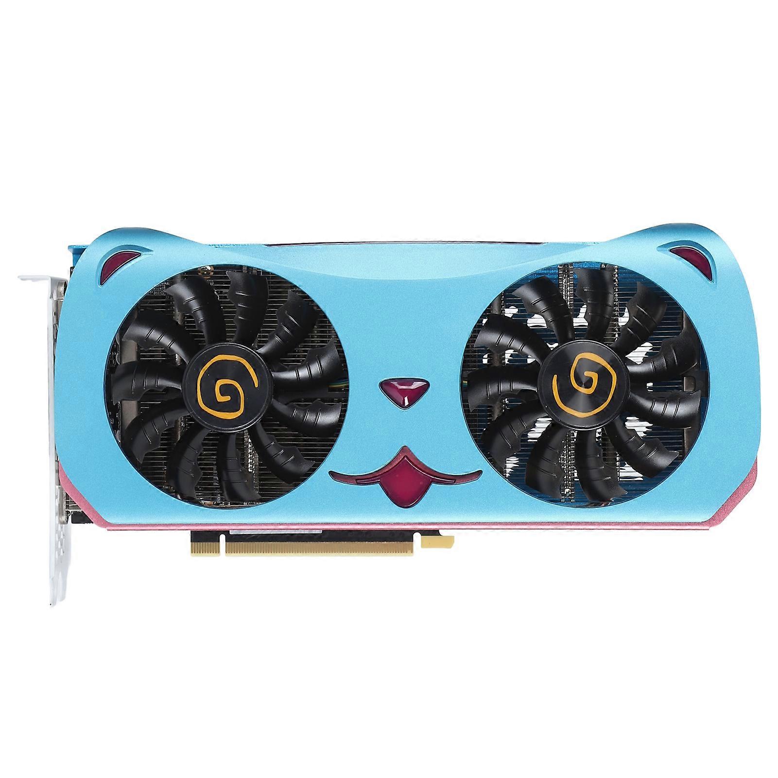 Game Graphics Card 8G 128bit GDDR6 2310MHz 2250MHz Support 4 Screen Display HD Multimedia Interface 2.1a PC Graphics Card