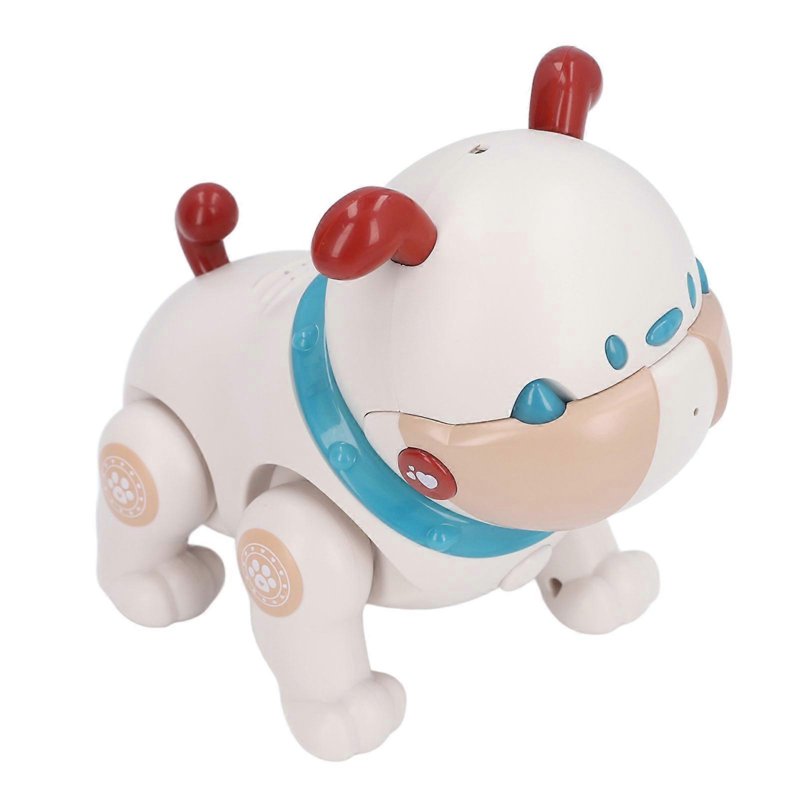 Remote Control Robot Dog Touch Sensitive Smart Interactive Walking Recording Re Reading Electronic Pets Toys Robotic Dogs for Kids Gifts Blue