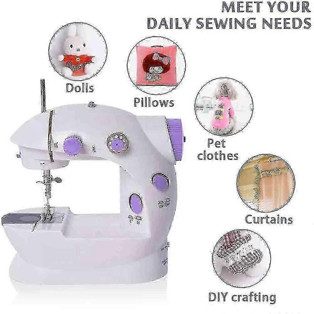 Portable Electric Mini Sewing Machine, Lightweight and Compact Design for Easy Use