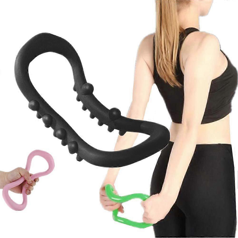 Pilatesring Pilates ring Pelgrip Ring Pilates Fitness Rings Stretching Rings Elastic Yoga Magic Circle 2Black