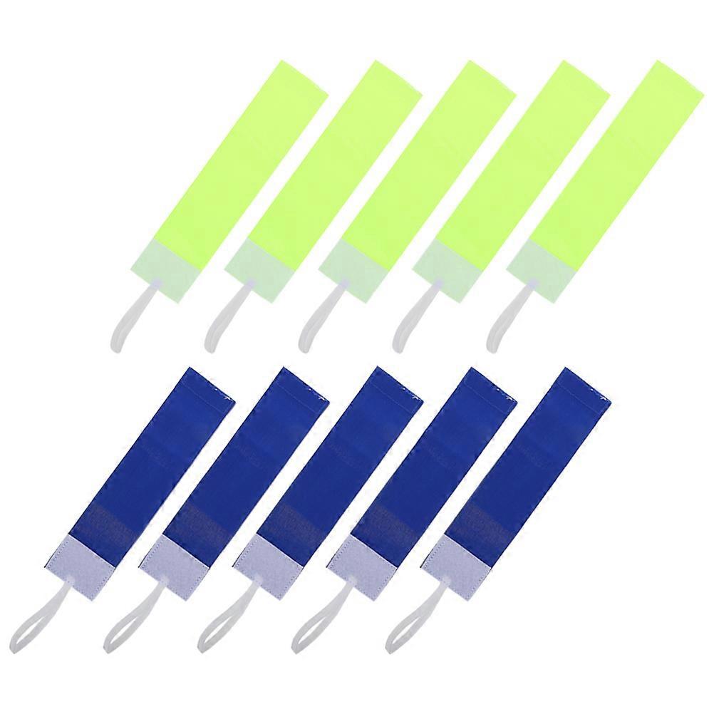 It seems like you're referring to a product listing for **"10pcs Captains Armbands Elastic Fallen Arm Bands For Soccer Football And Sports Stylish