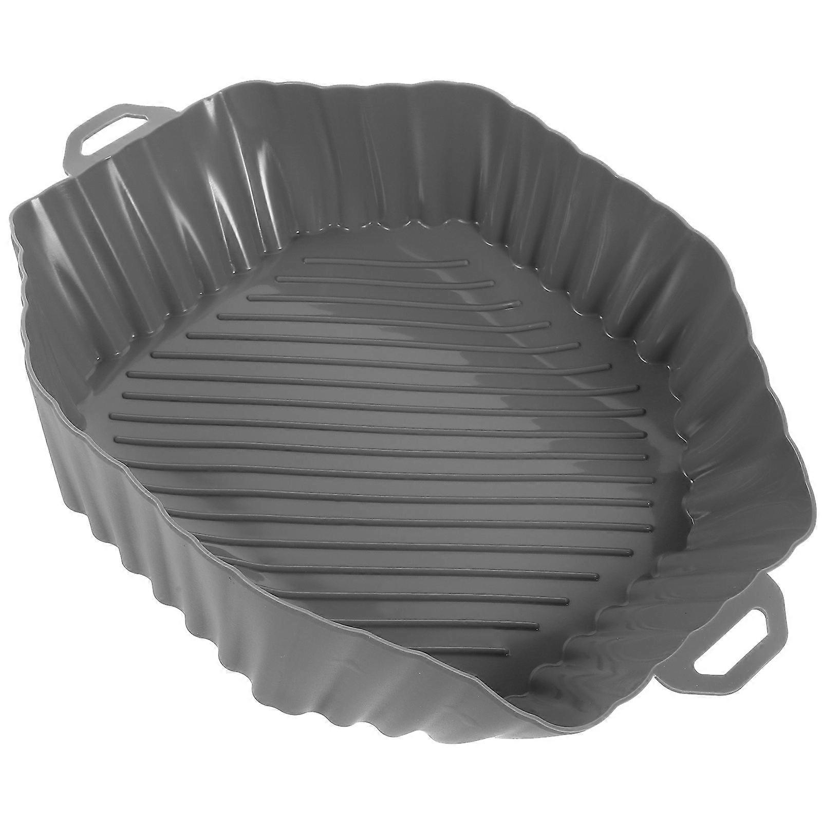 Non-Stick Baking Liner Silicone Airfryer Liner Square Shape Kitchen Cooking Air Fryer Users 1Set