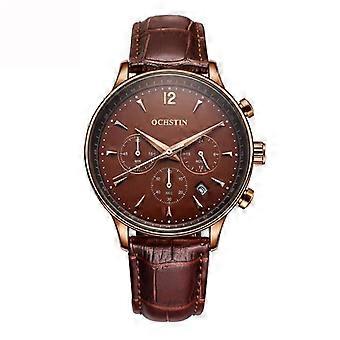 Ochstin 6050A Quartz Men Leather Watch