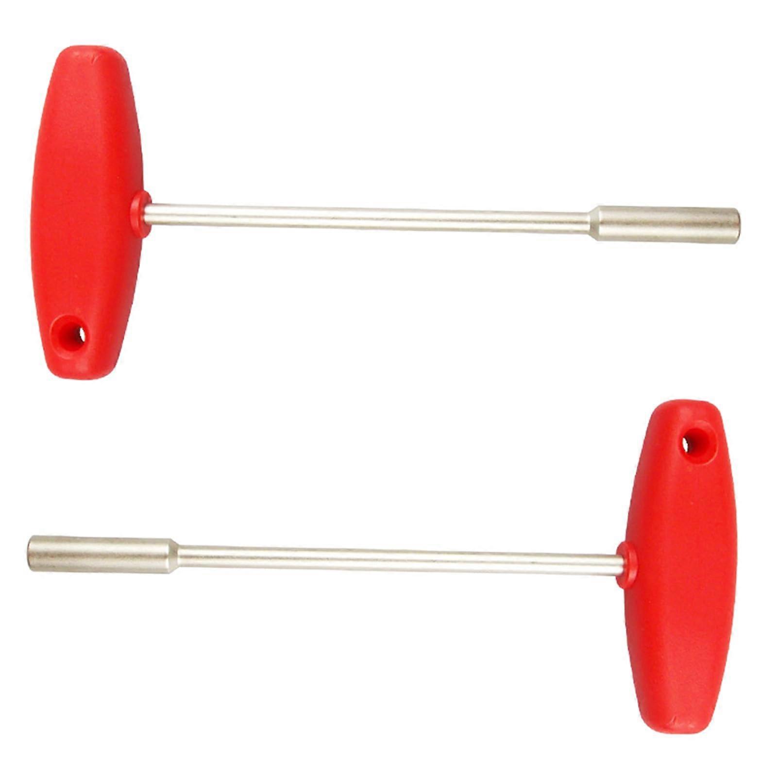 Concealed Spoke Keys For Bikes, 2X Set, T-Handle Wrench, Wire Tension Tool, Spare Wire, Adjustable Spokes For Square Hole