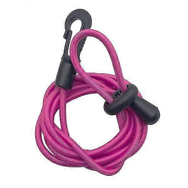 25xKayak Kürek Tasma Tekne SUP Olta Güvenli Kordon Tutucu Pembe