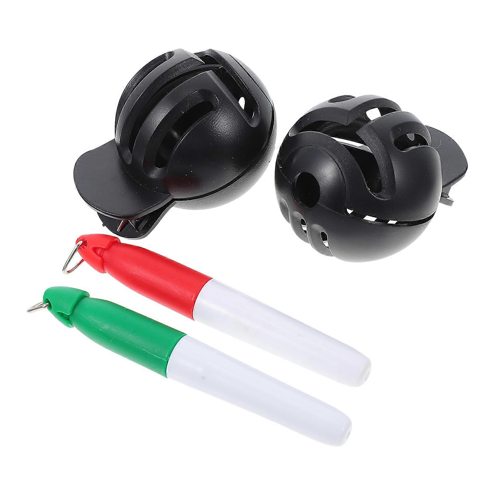 Golf Ball Stencil Marker Alignment Style Golf Balls Outdoor Lawn 2.4×1.8×1.8in Marking 1 Set