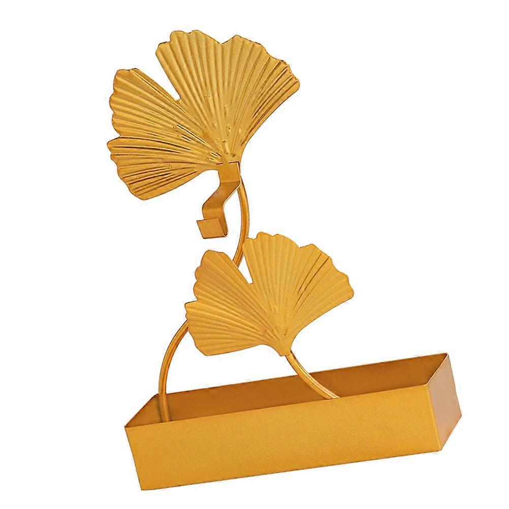 Home Bracket Iron Mosquito Incense Holder Golden 18x12.5cm Portable 1Set
