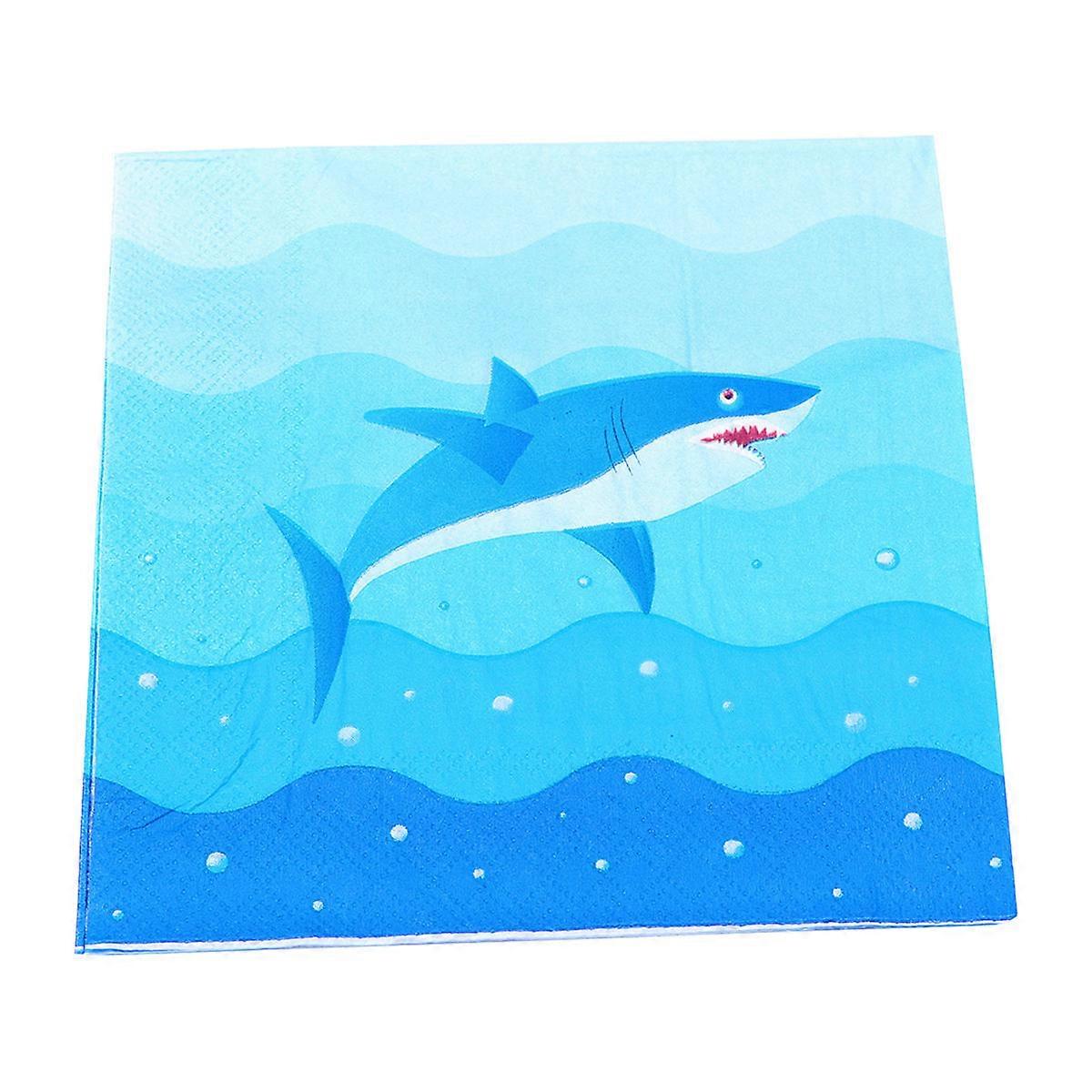 Serviettes de table pour enfants forme carrée 33x33x0.1cm pour essuyer 20Pcs