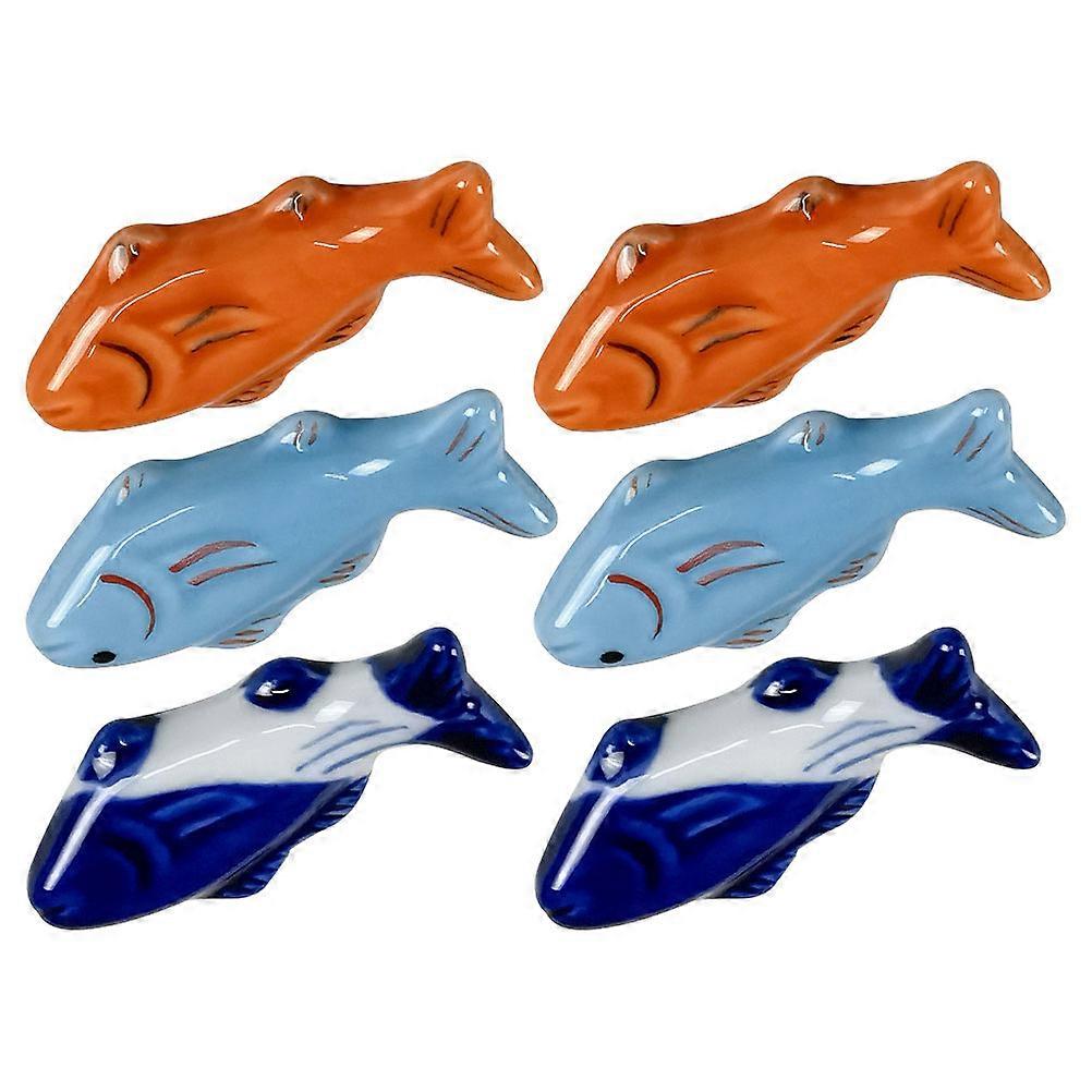 Adorable Spoon Rests Chopstick Holders Elegant Dining Accessory 6Pcs