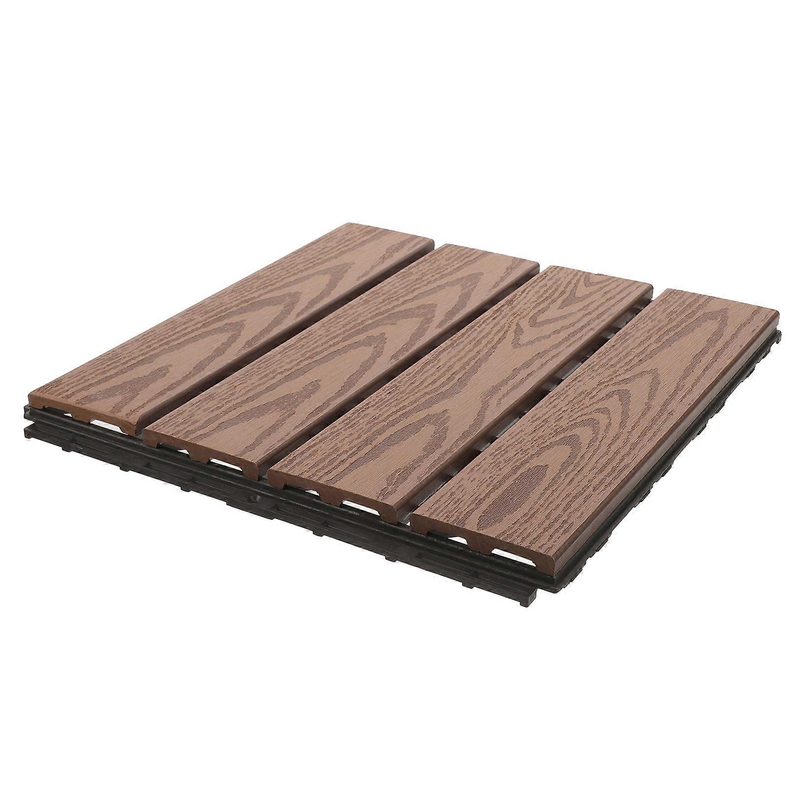 Flooring Tiles Interlocking Decking Tiles For Gardeners Square .00X30.00X2.00CM 1Set