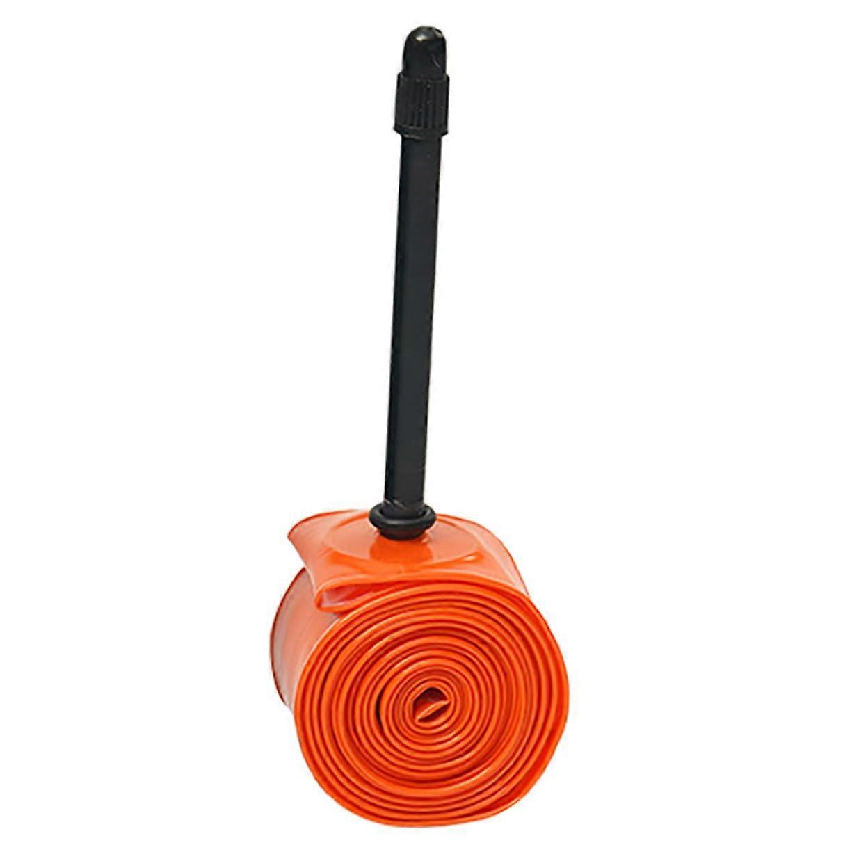 Inner Tube for Road Bicycle Tyres - TPU Material, 700c Size, Orange Color, Compatible with Road Bikes