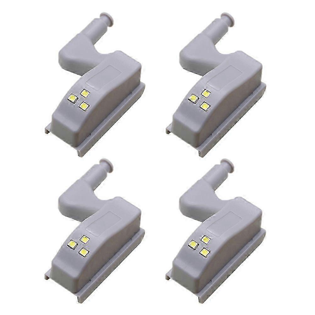 4pcs Professional Hinge Light Universal Practical Cupboard Cabinet LED Hinge