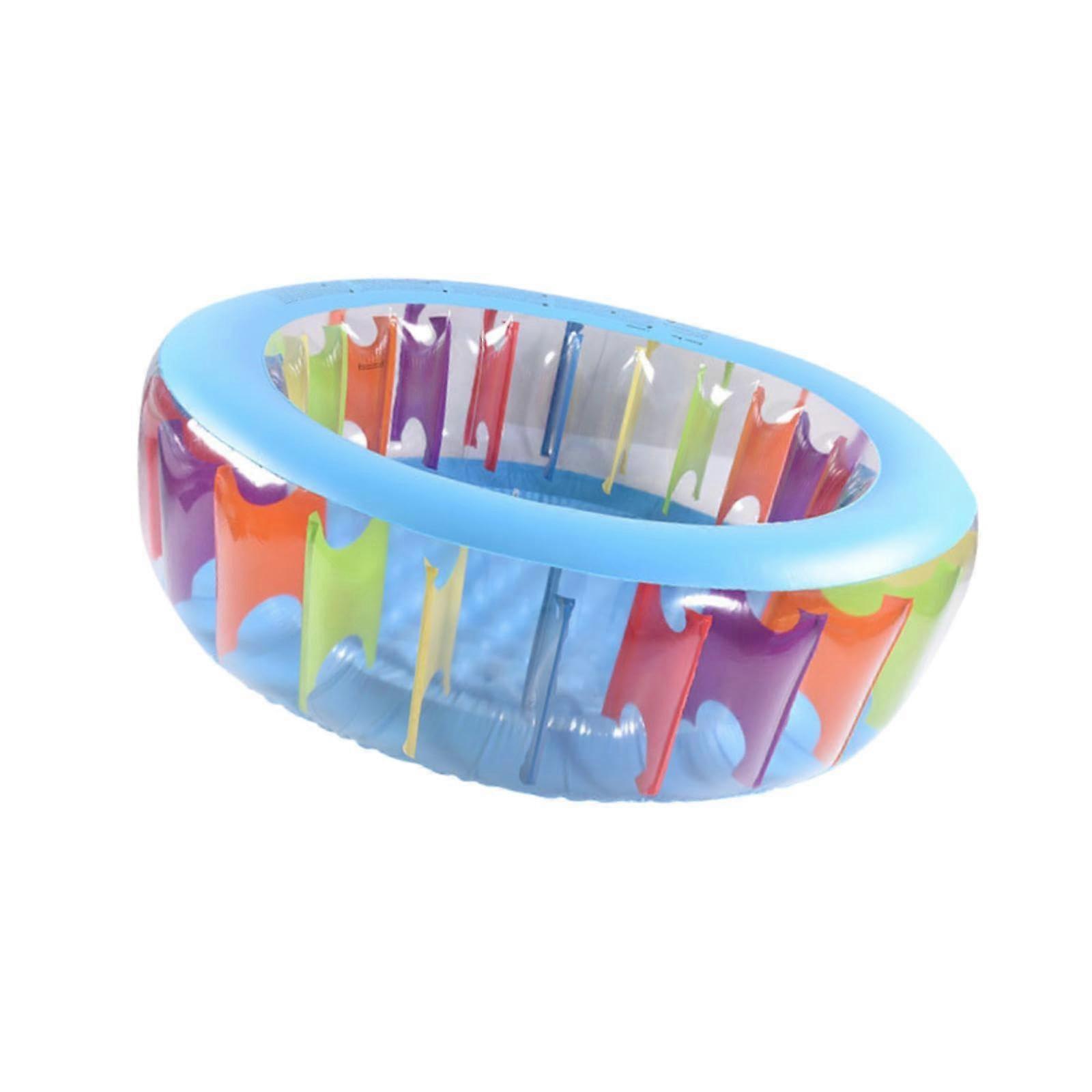 Inflatable pool for adults and kids, summer outdoor pool for backyard, lawn.