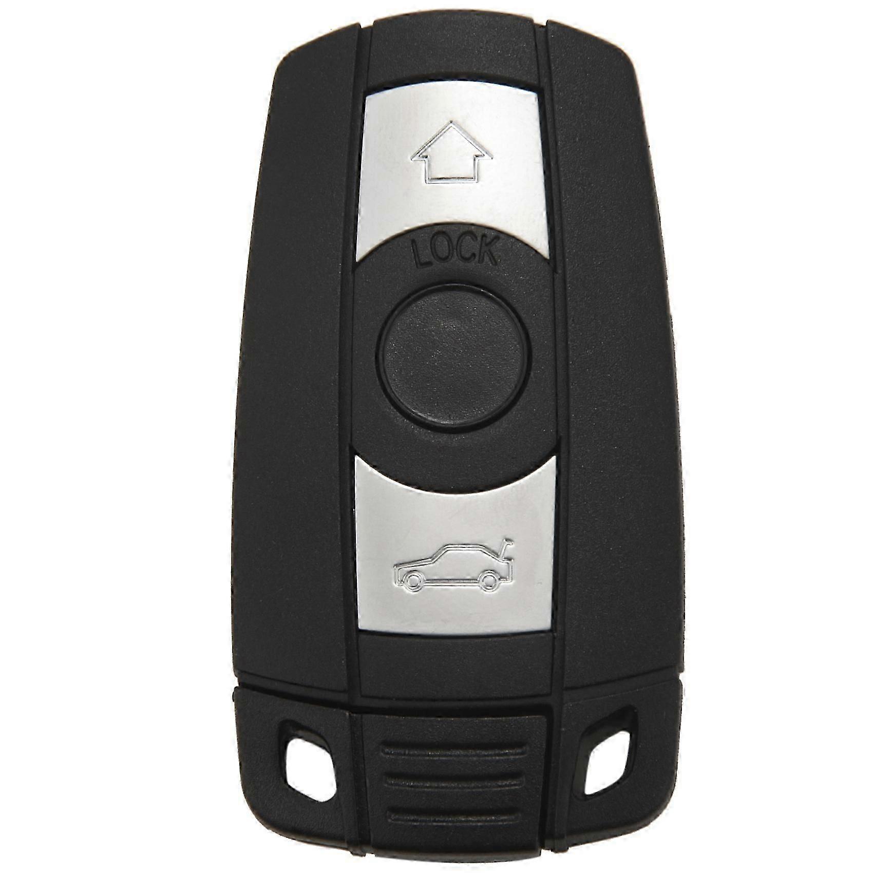 Replacement 3 Button Smart Remote Keyless Key Shell Fob Case for 1 3 5 6 7 E90 E93 E92 X3 X5