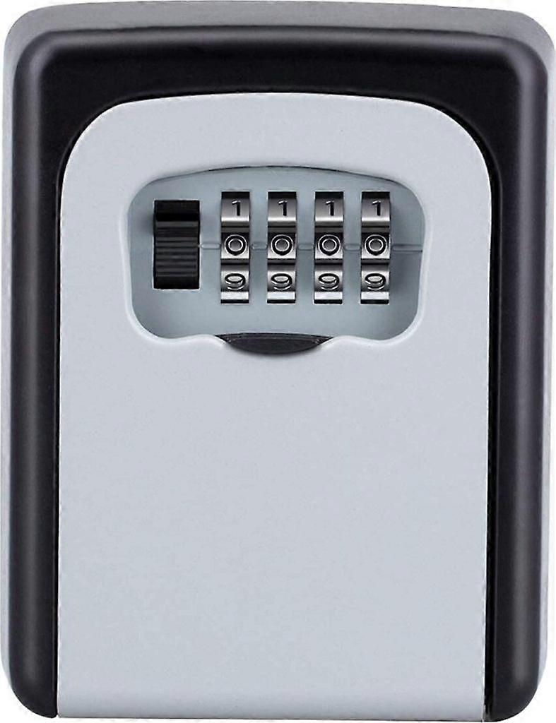 Outdoor digital combination key safe, 4-digit, weatherproof, small key hiding box
