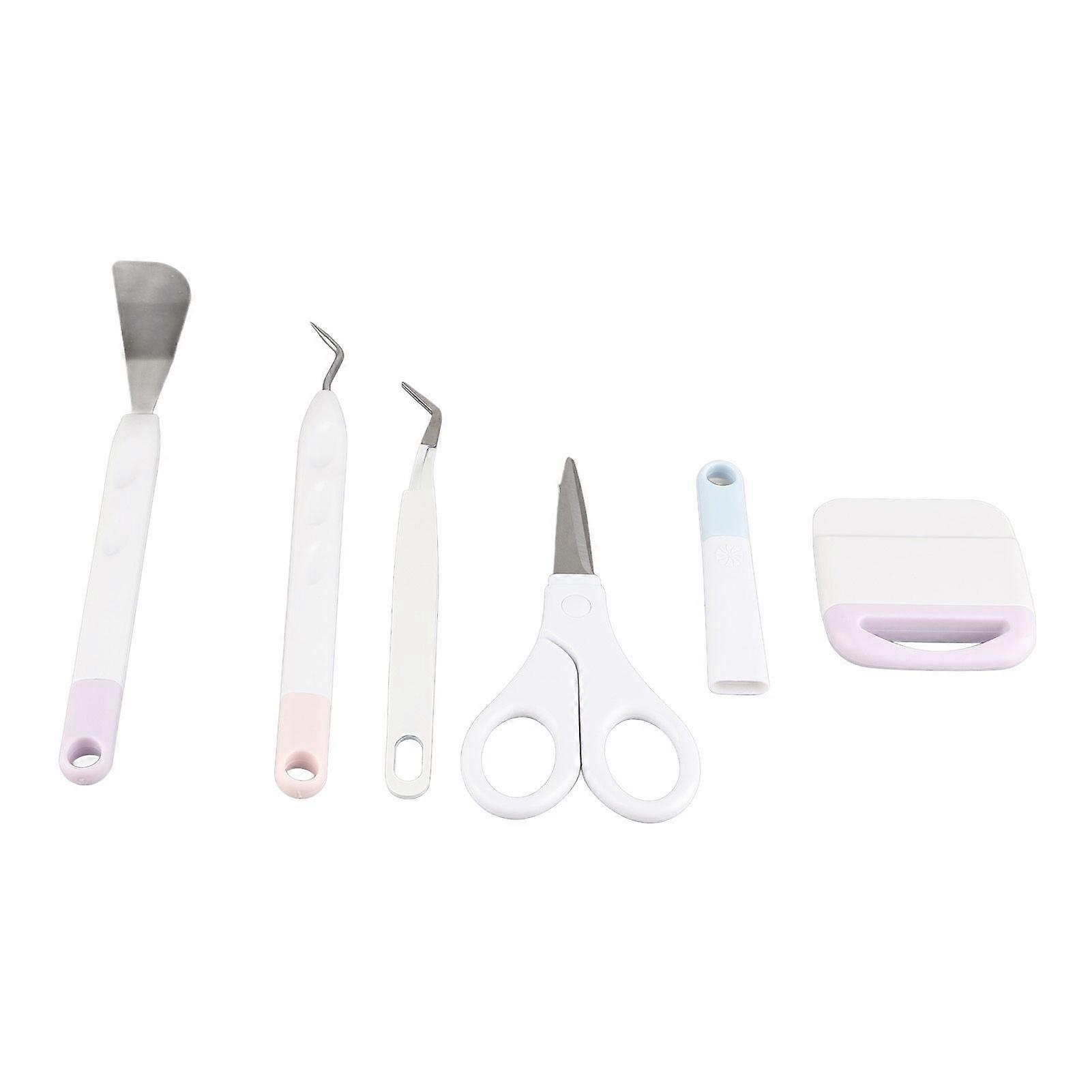 2025 Latest Model 6pcs Vinyl Weeding Tools Kit Shovel Scissors Looper
