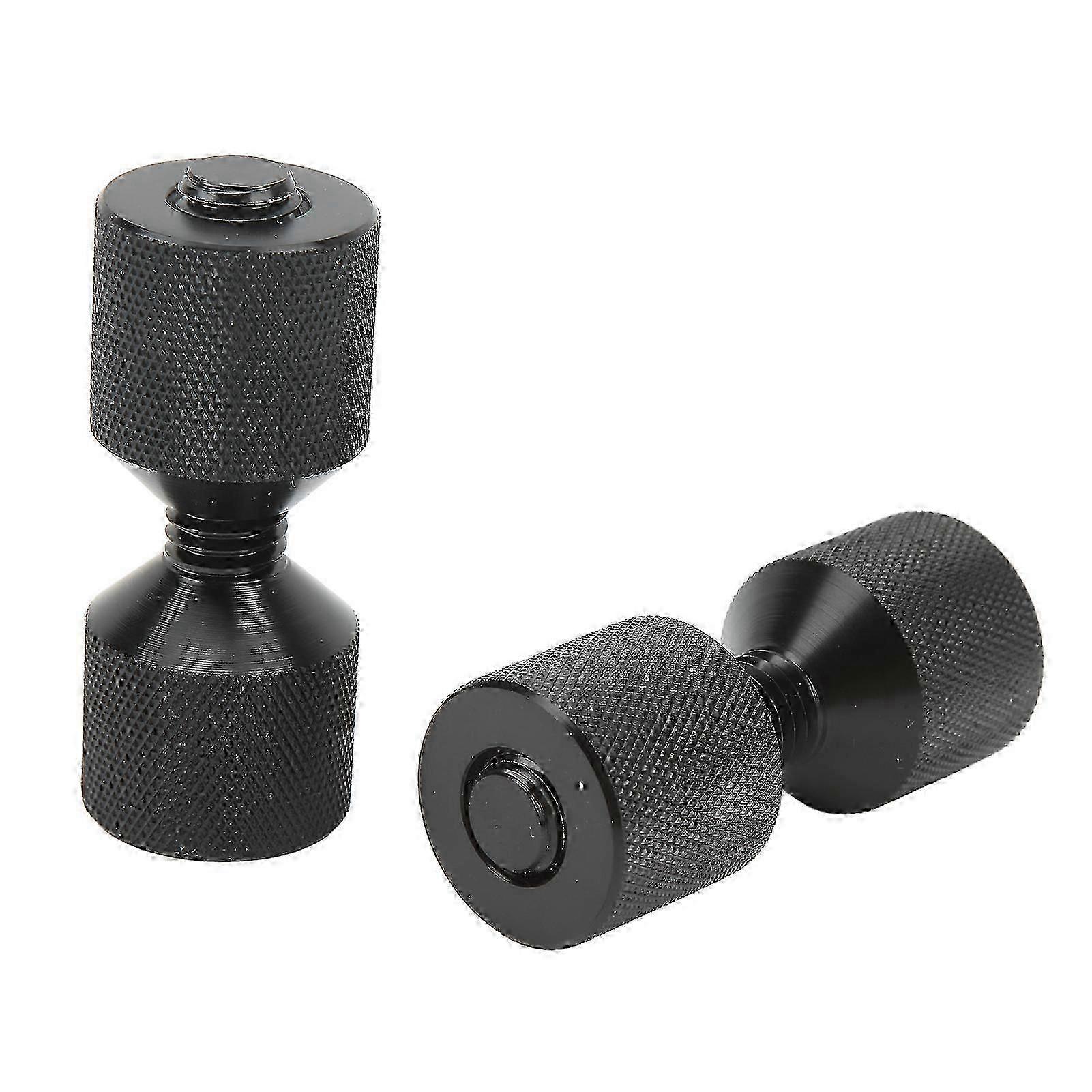 2 Pcs Two Hole Pins Set Aluminium 2 Hole Pipe Flange Aligners Connection Alignment Pin for Large Machinery