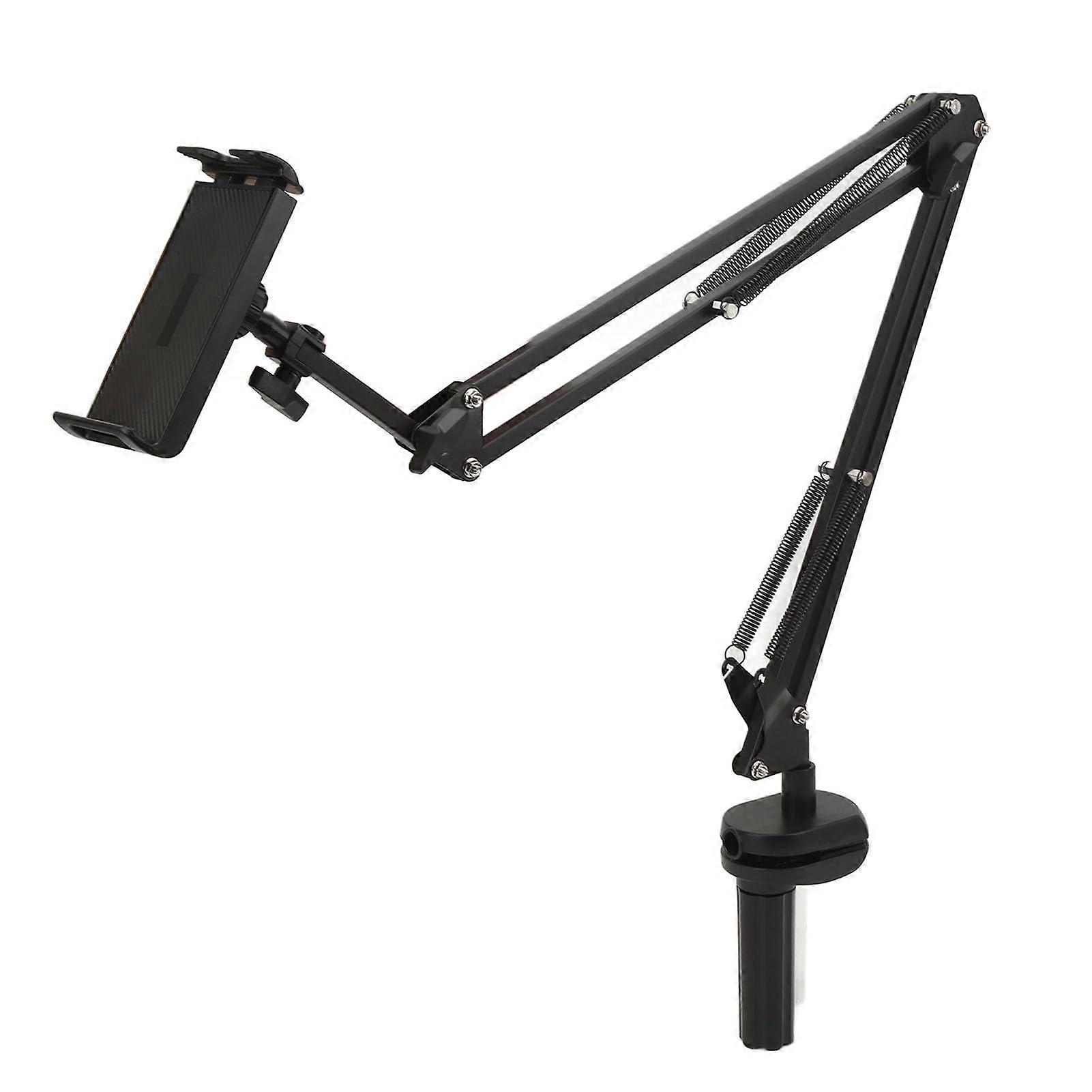 Adjustable Angle And Height Stand For Phones And Tablets, Universal Clip Multi-Purpose Dual-Use Black