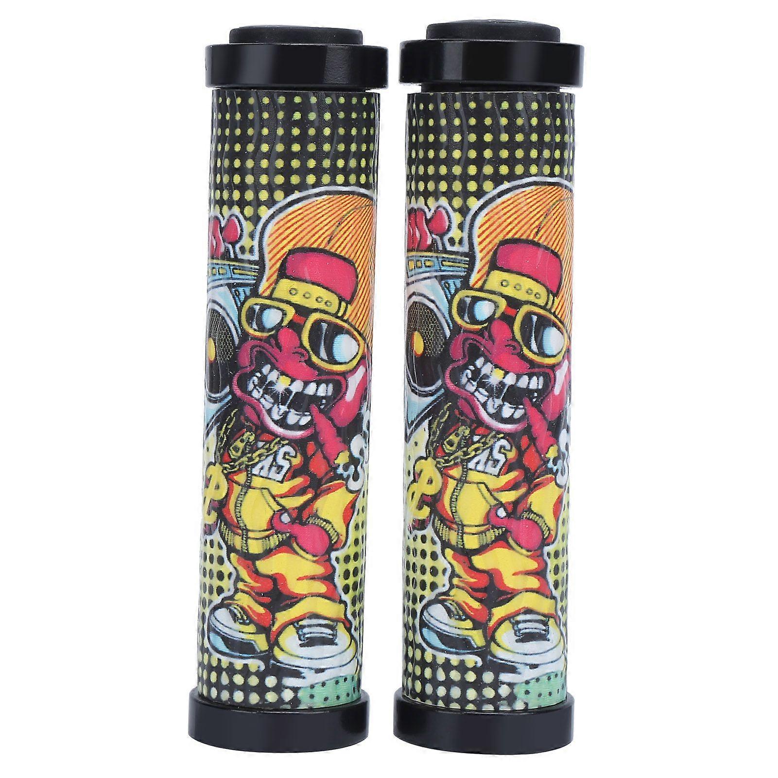 Lenkergriffe Modisches Muster Komfortable Fahrradausrüstung für MountainbikesF YMQX)