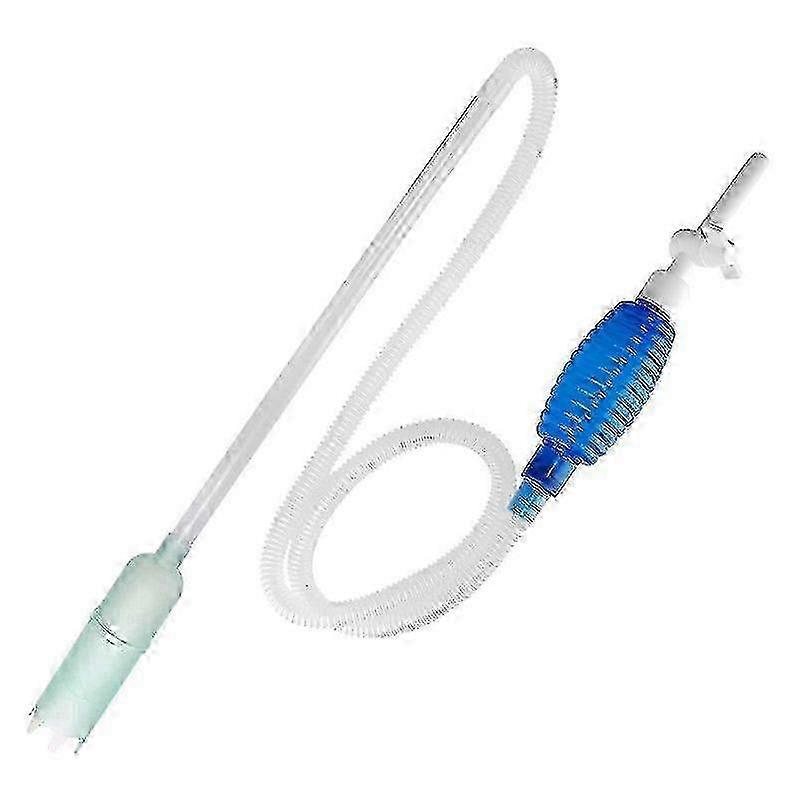 水族館の砂利クリーナー、水槽の清掃キット、水の交換と砂の清掃のためのハンドサイフォンポンプ