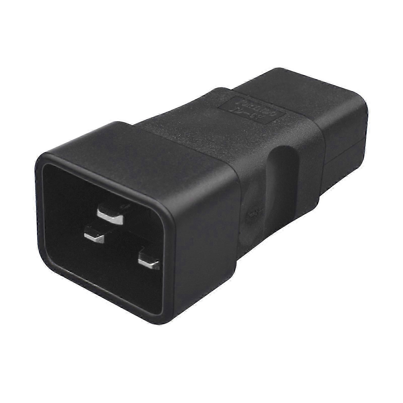 C20 auf C19 Stecker auf Buchse Verlängerung C20 auf C19 Netzteil 100-250 V 10 A erhöht die Vielseitigkeit beim Stromanschluss