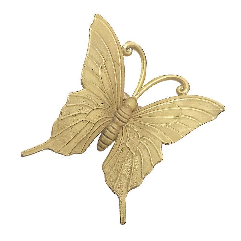 Butterfly Knobs Golden Brass Durable for Drawer with Elegant
