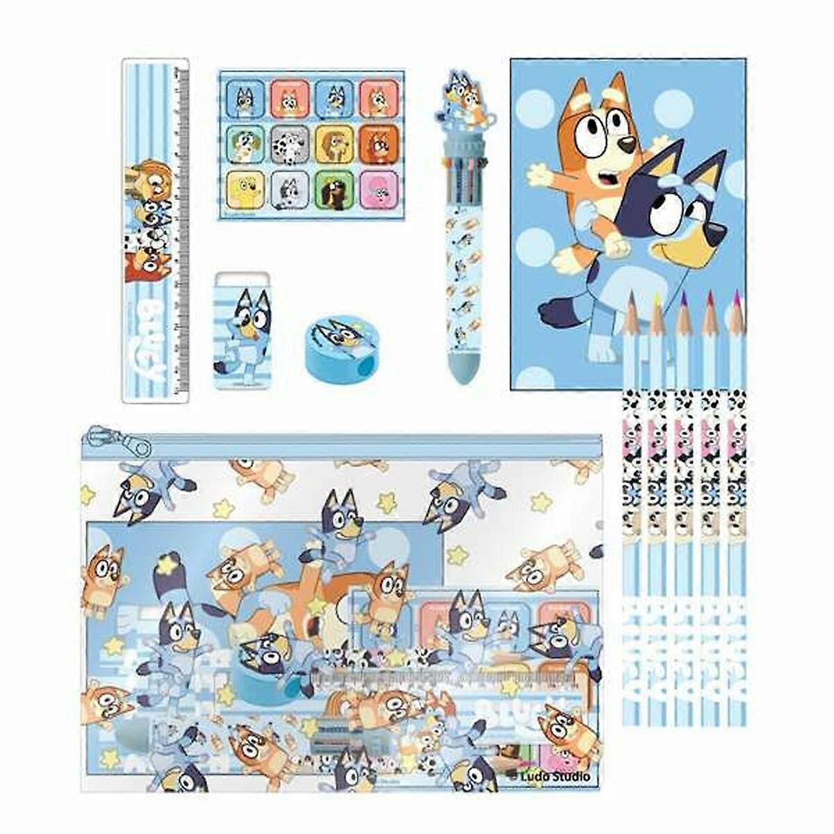 Drawing Set Bluey Blue