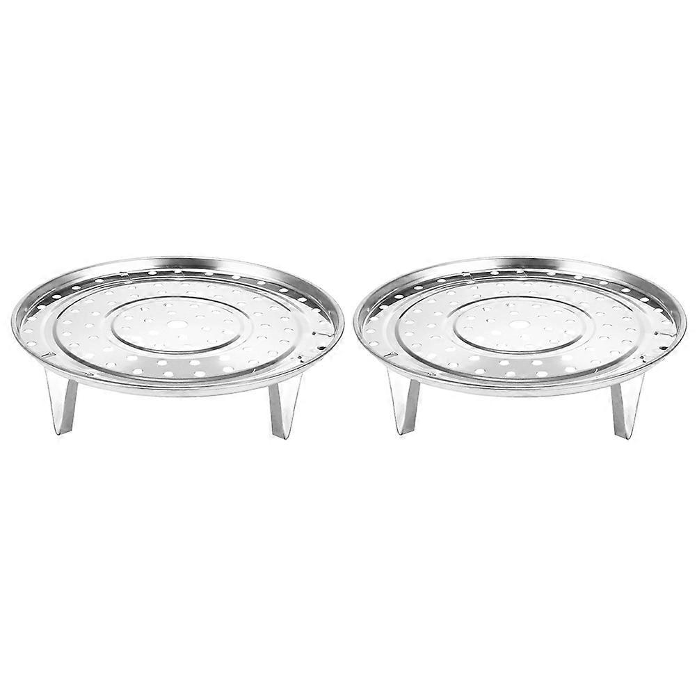 Stainless Steel Pot Food Steaming Rack for Kitchen 2Pcs Racks