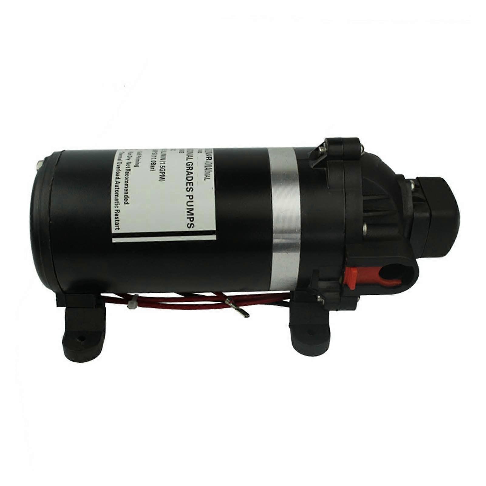 24V Membranpumpe 1.5 GPM 160 PSI with Valves and Membrane Requirement Switch