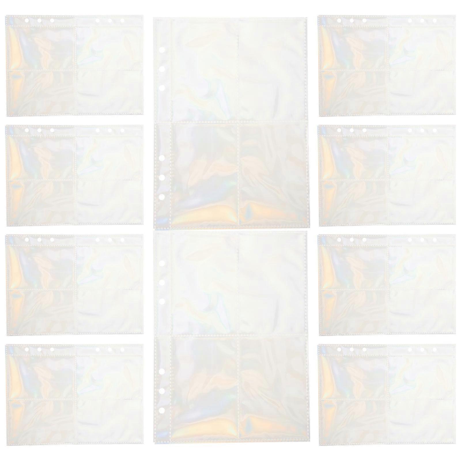 Clear Photo Sleeves for Albums with PP Material Great for Storage and Travel 10 Sheets