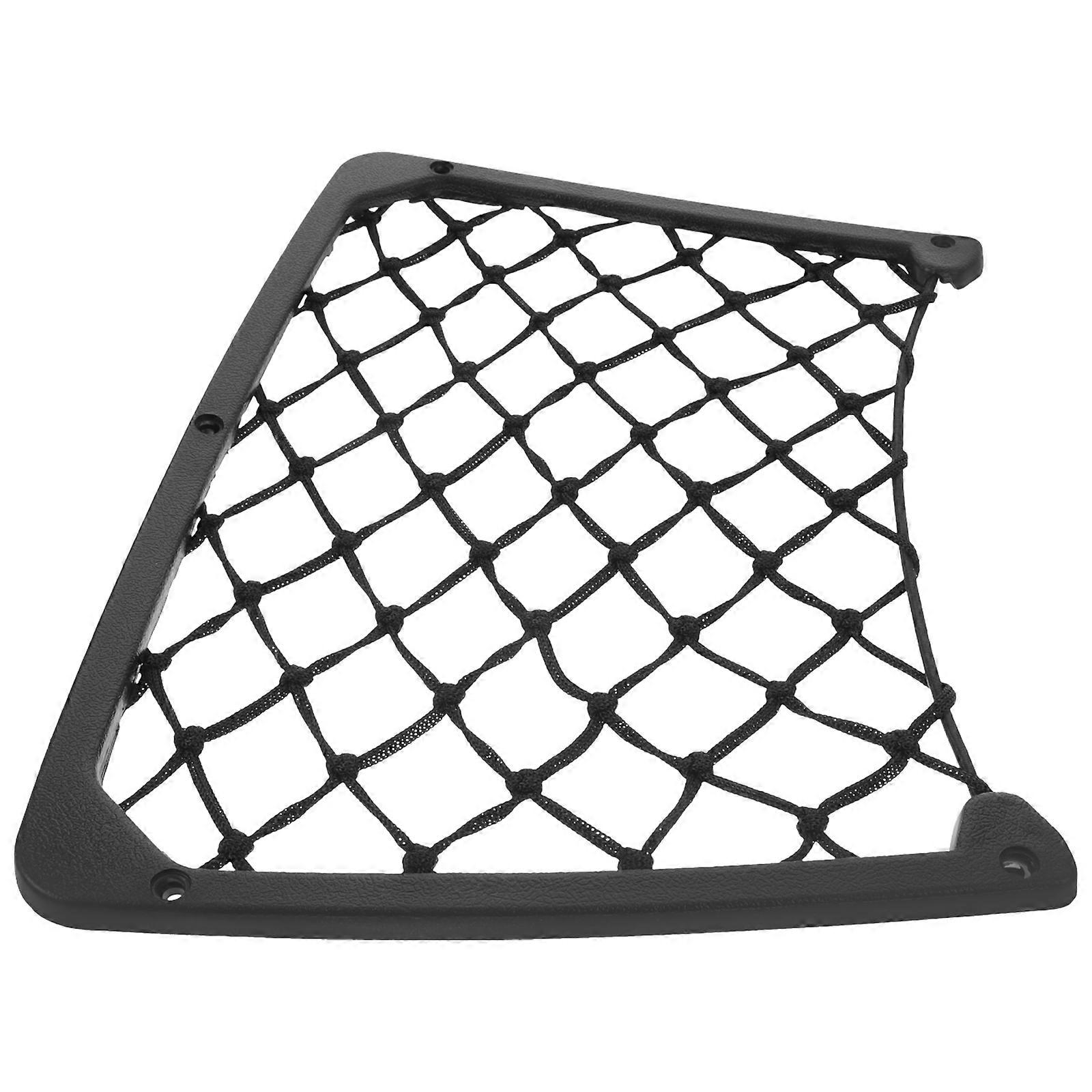 Truck Van RV SUV Vehicle Organization Car Net Storage Organizer Black 32x21cm Elastic Cord 1Set