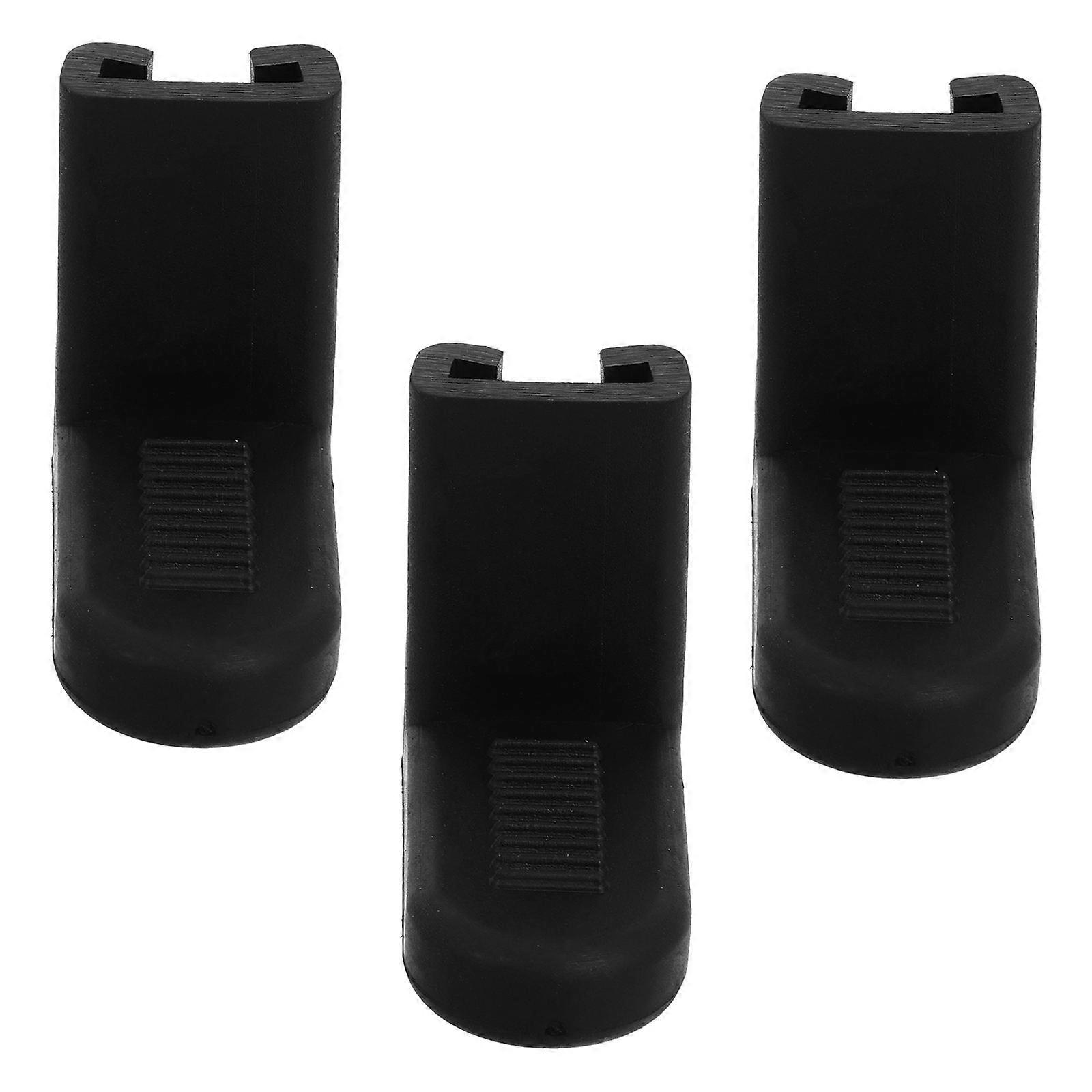 Here's a refined and professional product description for **"3pcs Rubberized Drum Hanger Replacement Claw Hook For Snare Drum For Easy Installation