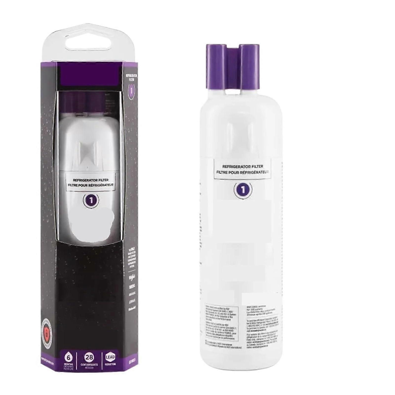 Refrigerator Water Filter Compatible With Whirlpool EDR1RXD1 W10295370A 9081 P8RFWB2L P4RFWB 1 Pack