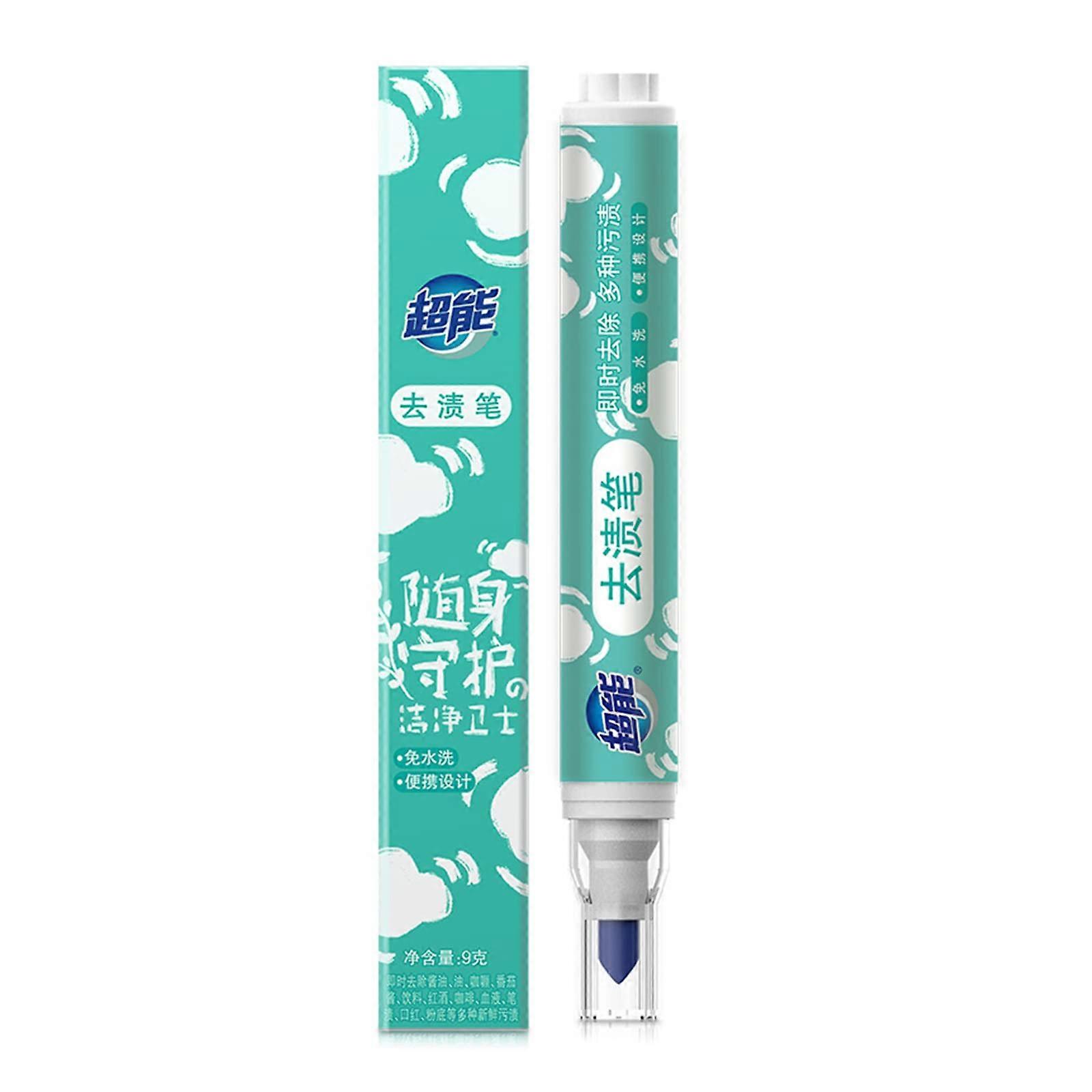 Portable Pen for Removing Clothing Stains, Cleaning Grease, No Rinse