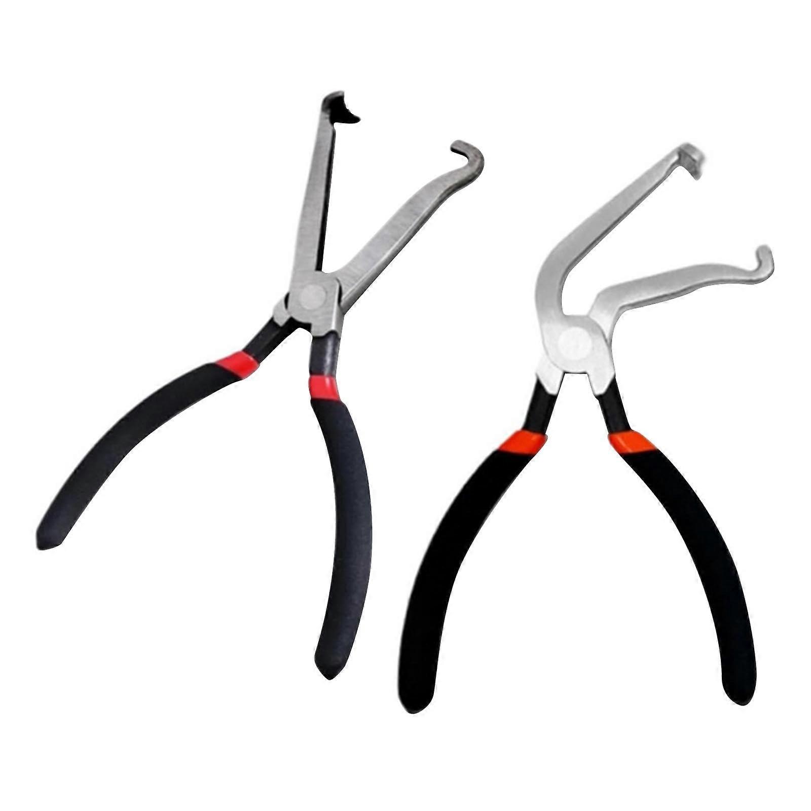 Professional Electric Separation Pliers Set, 2 Pieces, 60 Degree & Straight, Precision Engineering Tools, Durable Design