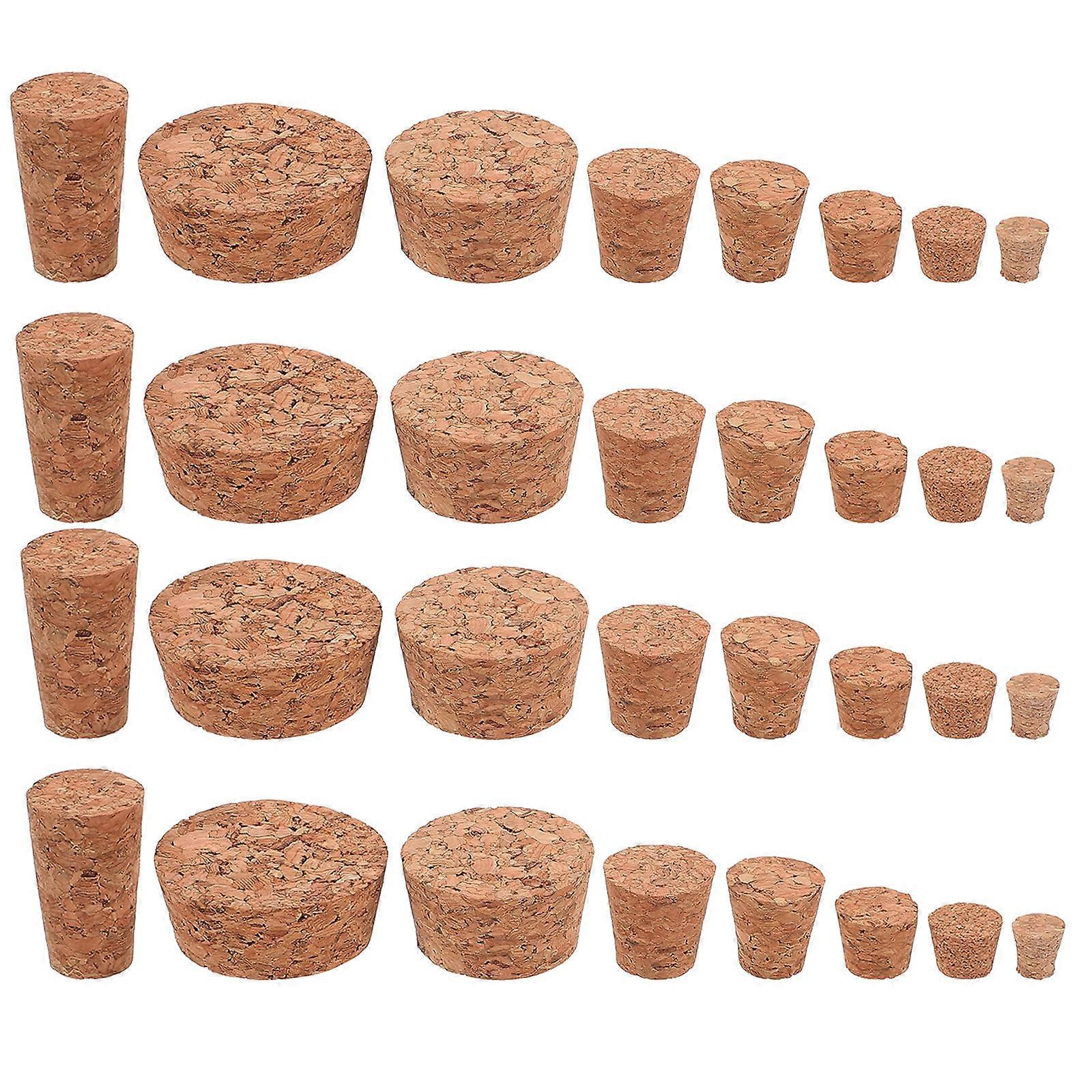 Corks 80Pcs Khaki Plug Stoppers for Easy Insert Remove