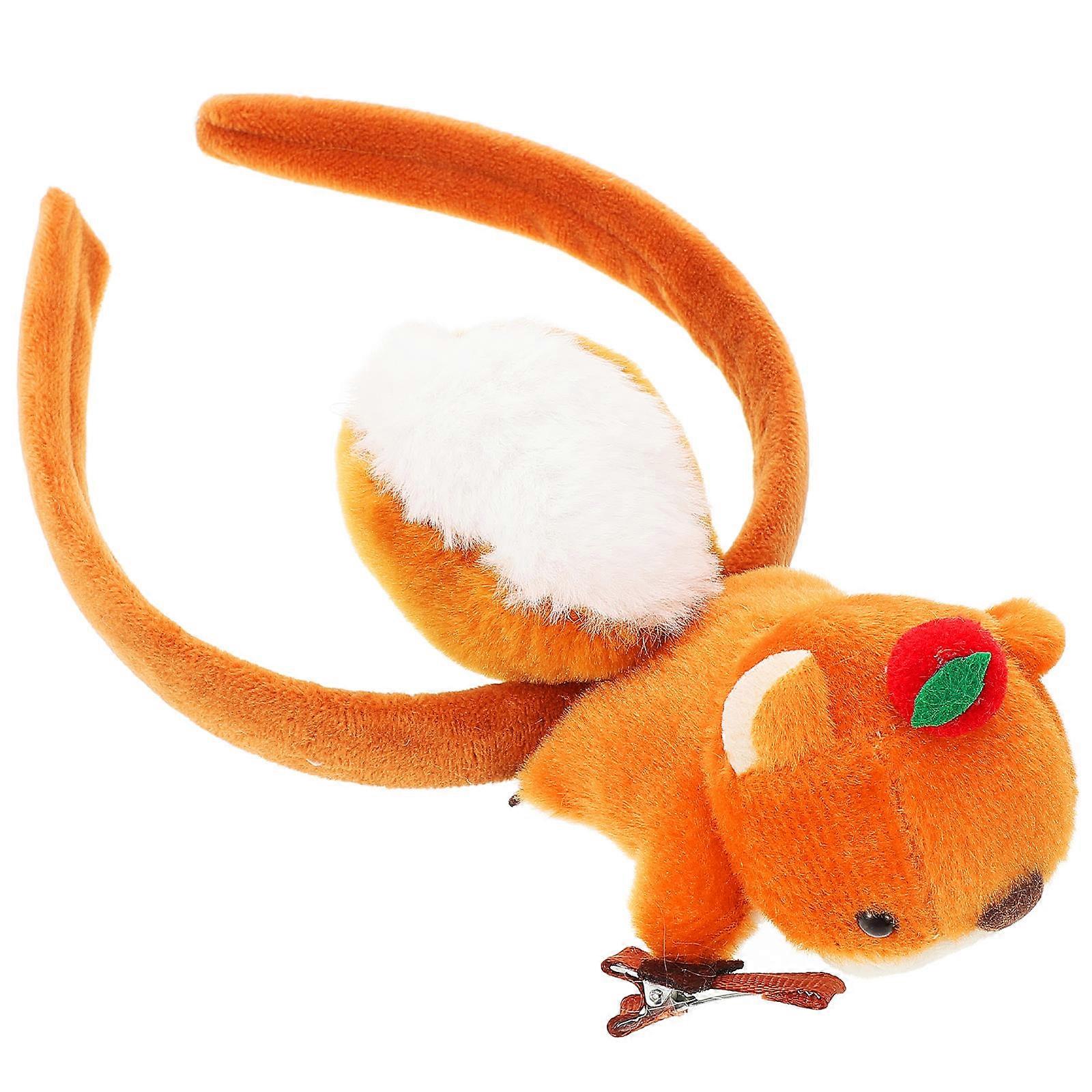 Here's a refined and professional product description based on the details you provided:
**Squirrel Design Cosplay Headband – Adorable Animal