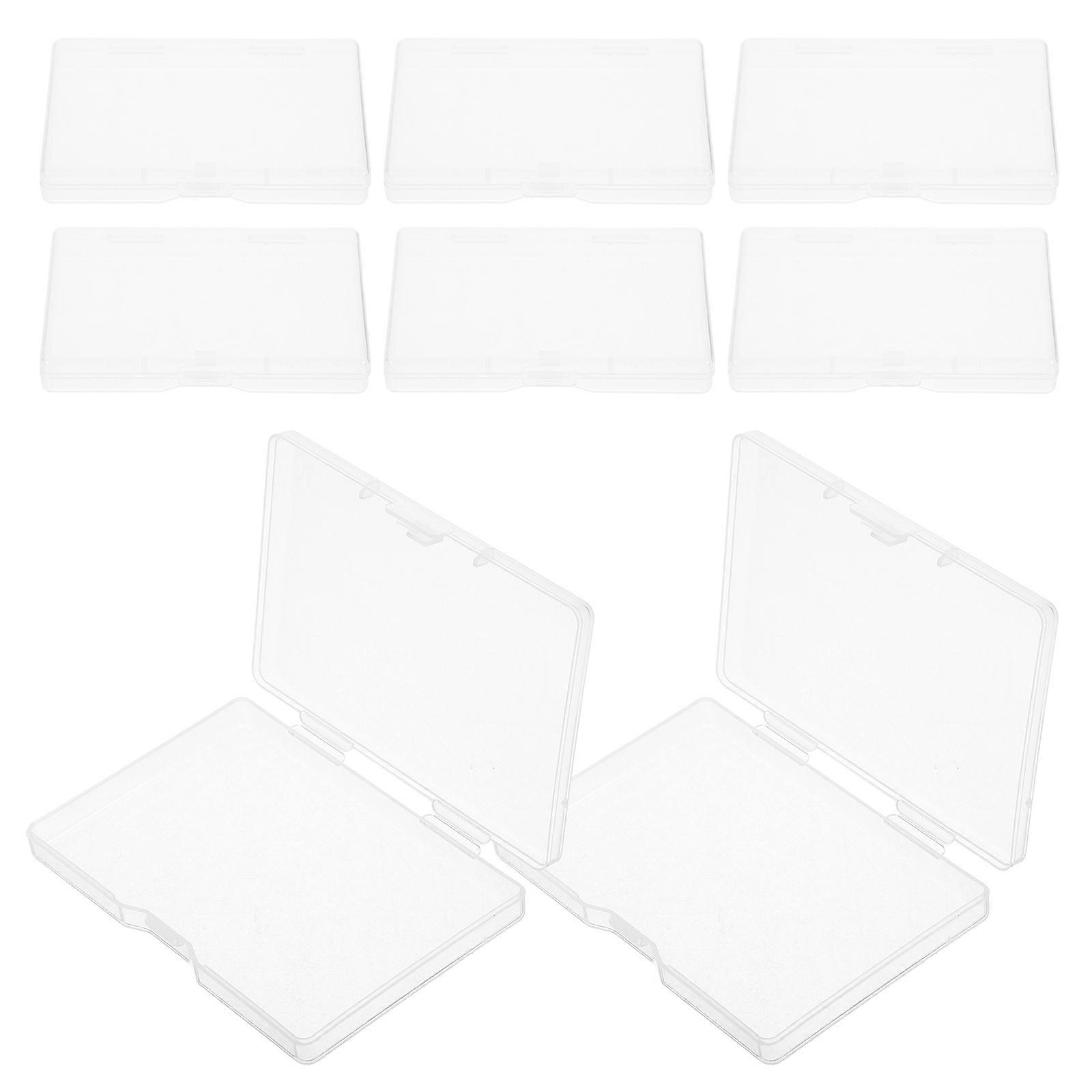 Trading Card Storage Box Mini Containers For Small Items And Playing Cards Water Resistant 8Pack