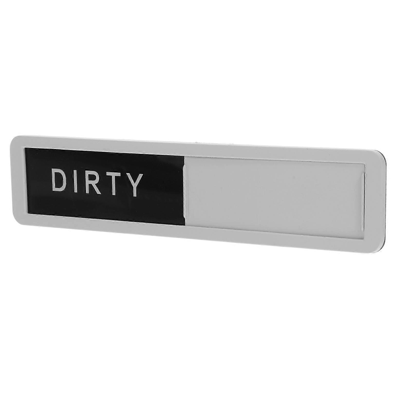 Clean & Dirty Dishwasher Magnet Sign for Kitchen Organization – Easy to Use, Family Friendly Indicator Tool for Dishwashers and Washing Machines