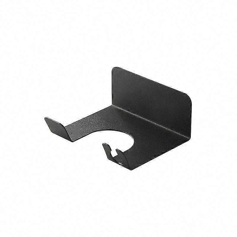 حامل مجفف الشعر على الحائط منظم بلاستيك رف الحمام بدون رف لكمة