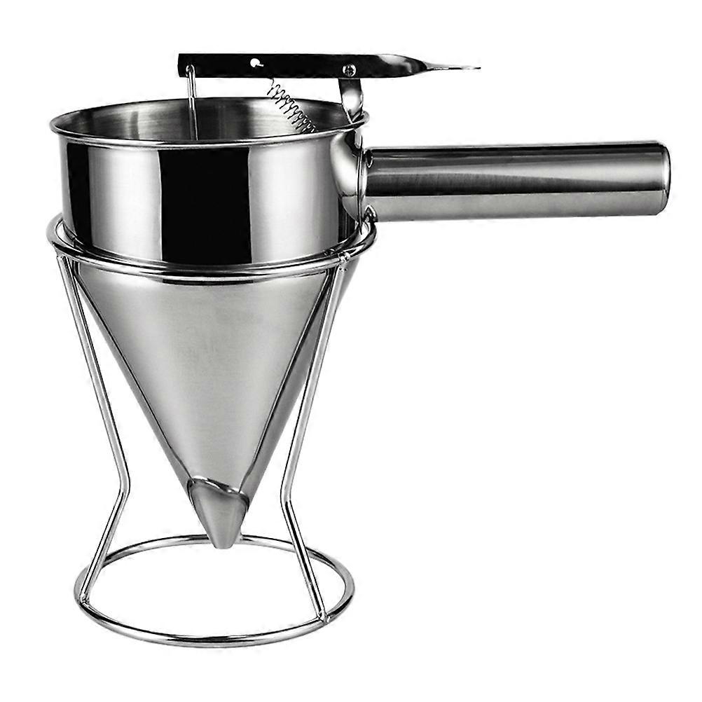 Octopus Ball Funnel Dispenser with Rack – Easy Install Kitchen Tool for , Pancakes, Muffins, and DIY Sushi Cooking