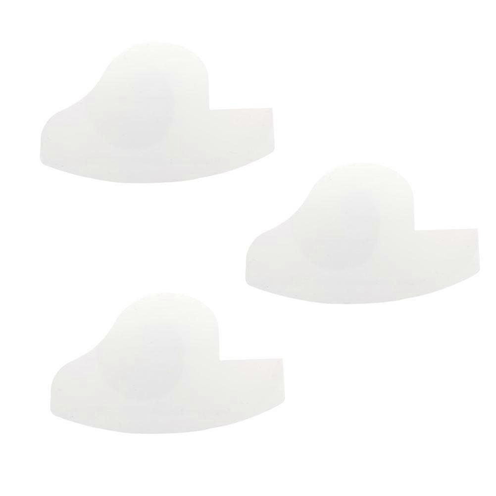 3Pcs Beard Applicator Cards with Hairline Fill In Design for Barber Line Up